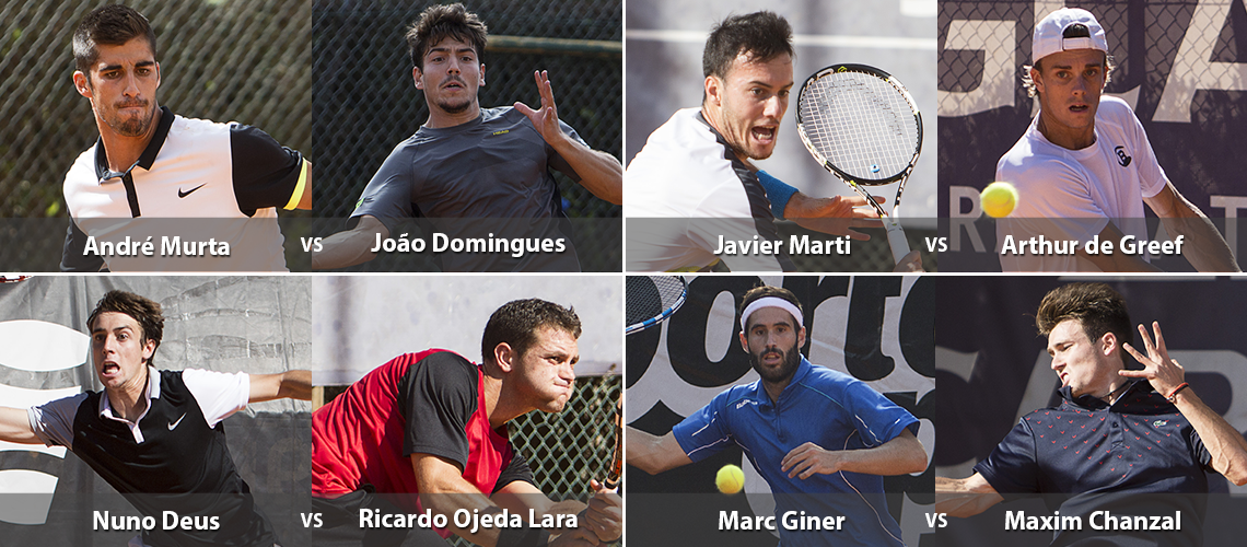 Está encontrado o top-8 do Porto Open 2015