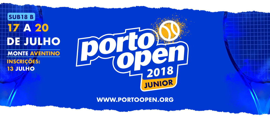 Monte Aventino recebe Porto Open Junior 2018