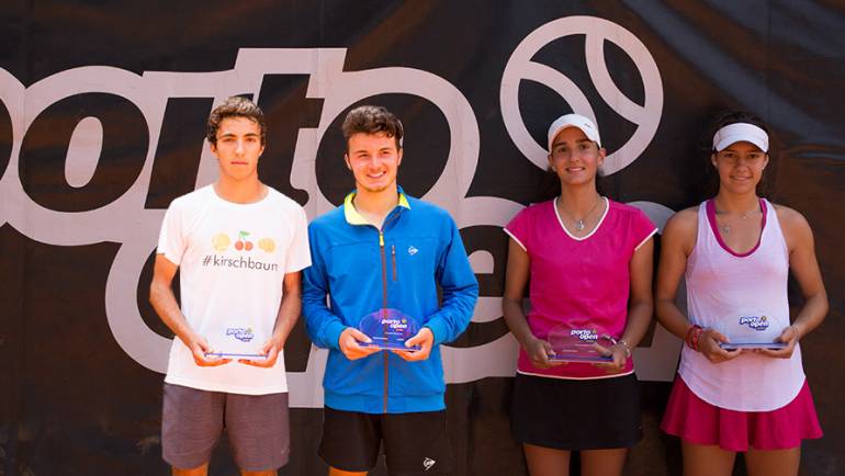 Fábio Coelho e Joana Baptista são os novos campeões do Porto Open Júnior 2018