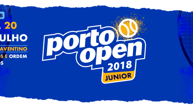 Porto Open Júnior 2018: Quadros e ordem de jogos