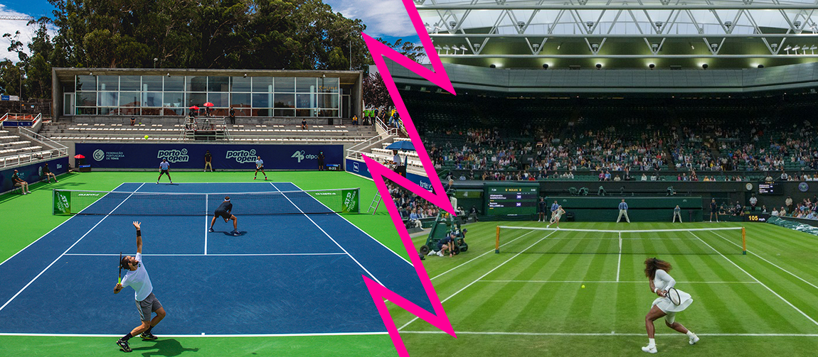 Uma semana só com dois torneios ATP: Wimbledon e Porto Open